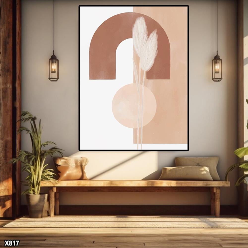 لوحة كانفس رسم تجريدي