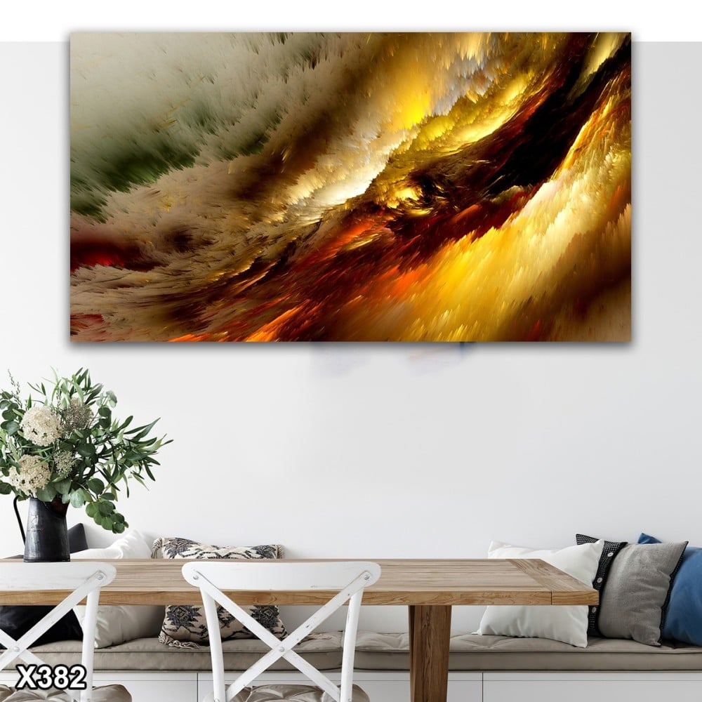 لوحة كانفاس رسم تجريدي