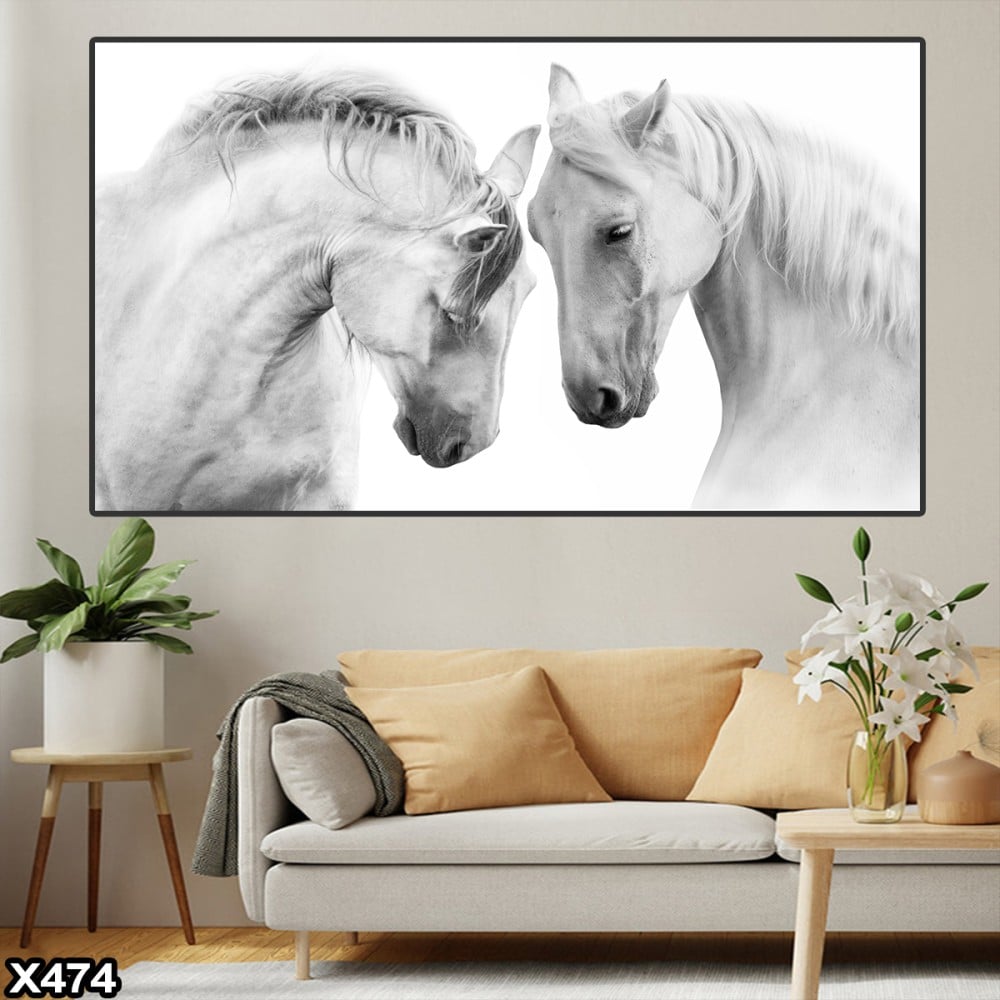 لوحة كانفاس خيل