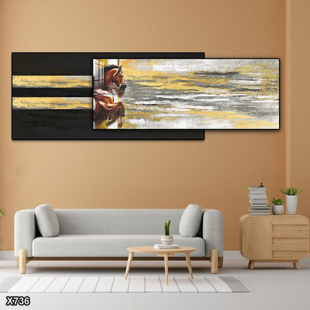 لوحتان كانفاس متداخلتان