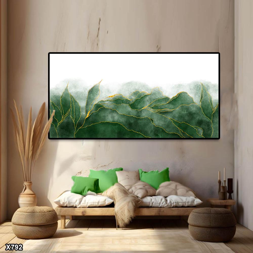 لوحة كانفس رسم تجريدي