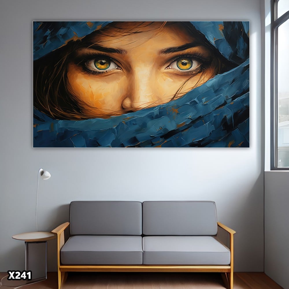 لوحة كانفس امرأة