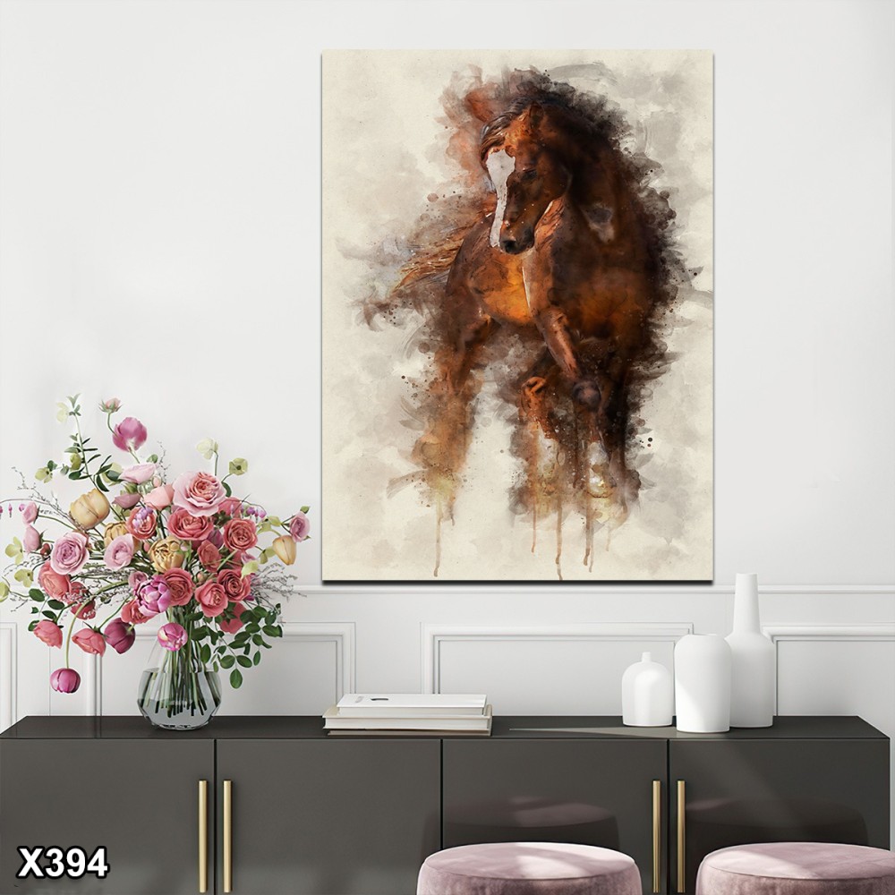 لوحة كانفس خيل