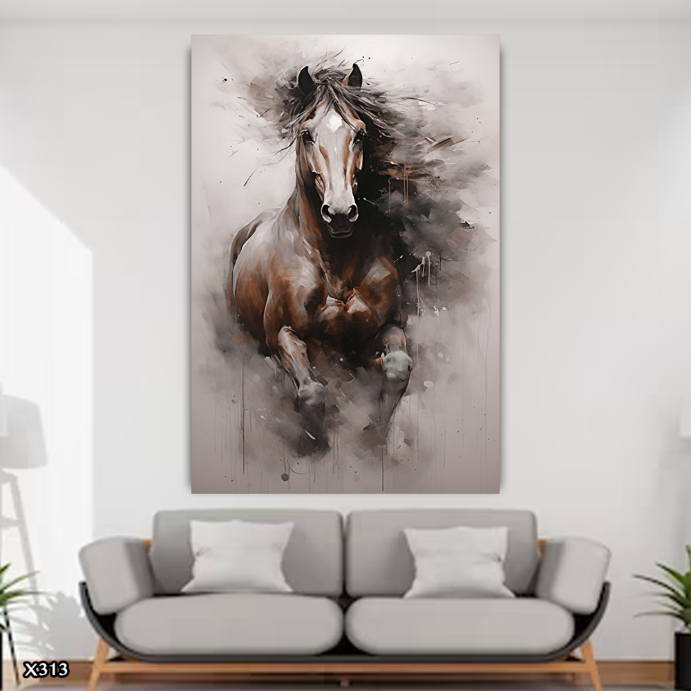 لوحة كانفس خيل
