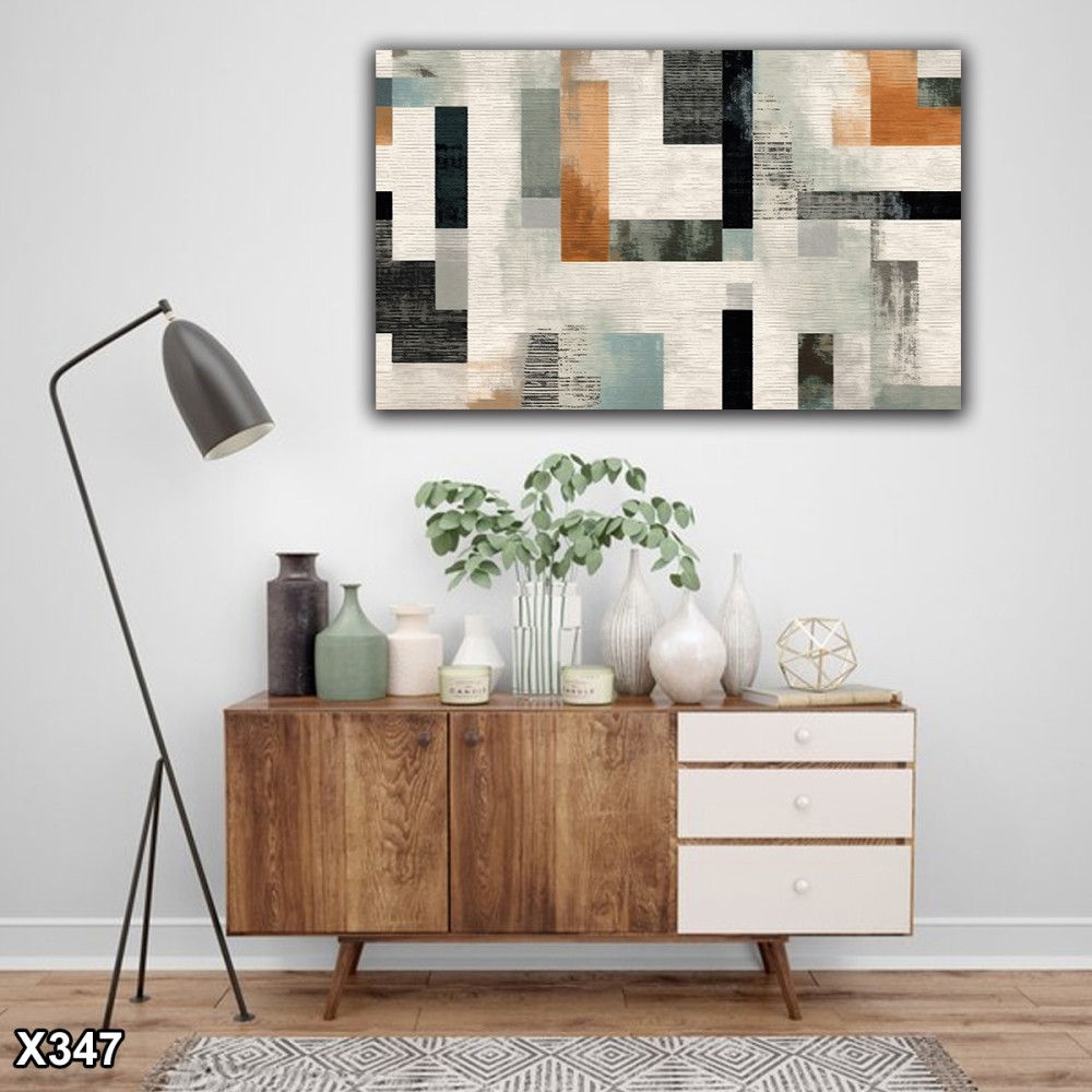 لوحة كانفاس رسم تجريدي