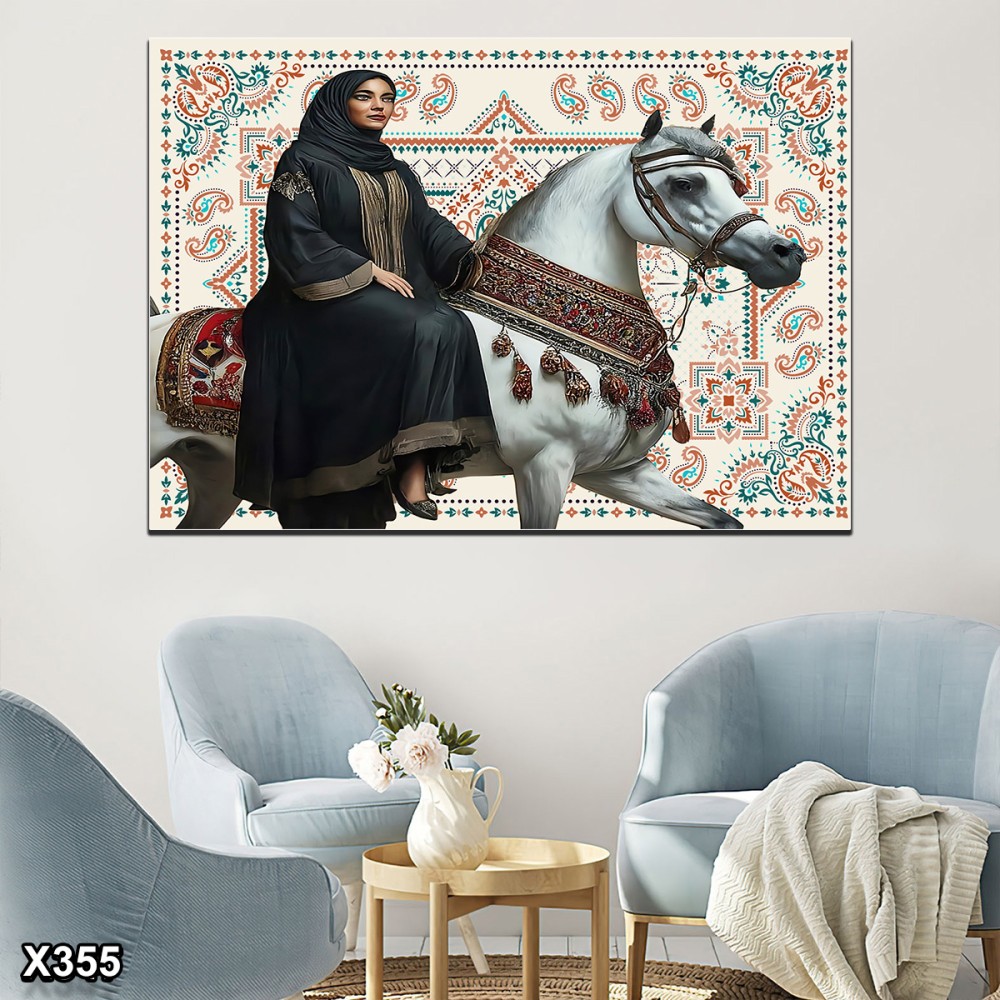 لوحة كانفاس خيل