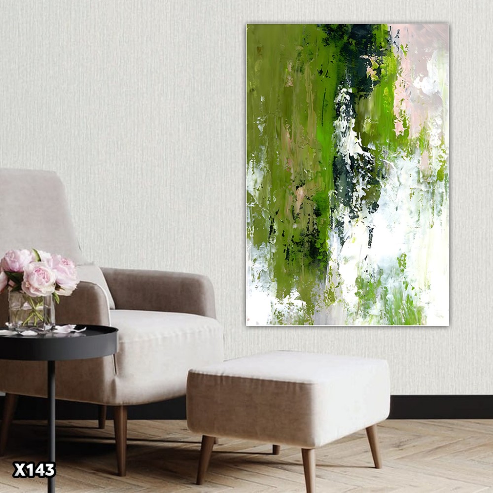 لوحة كانفس رسم تجريدي