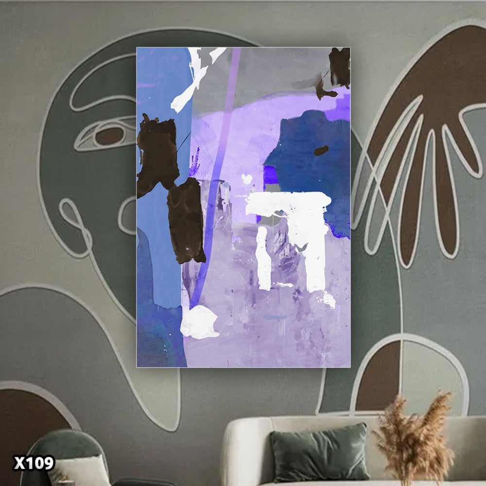 لوحة كانفس رسم تجريدي