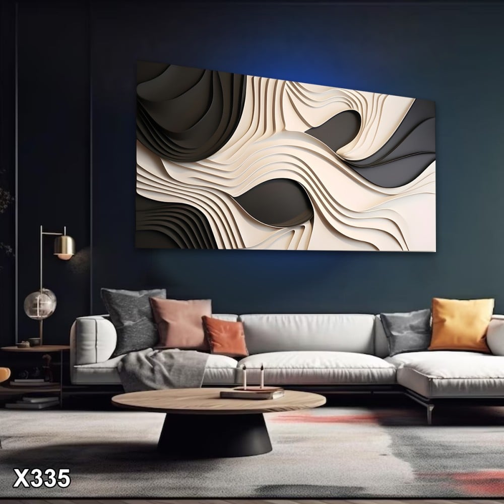 لوحة كانفاس رسم تجريدي