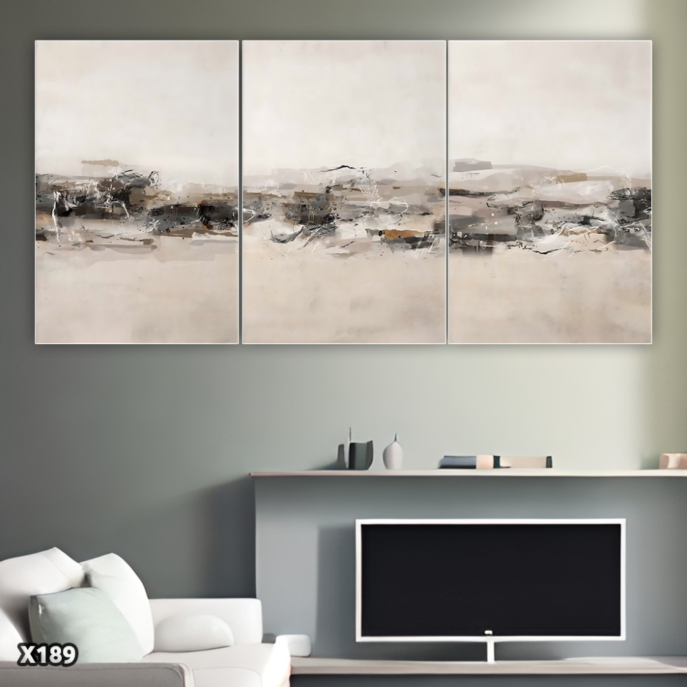 لوحة رسم تجريدي 3 قطع
