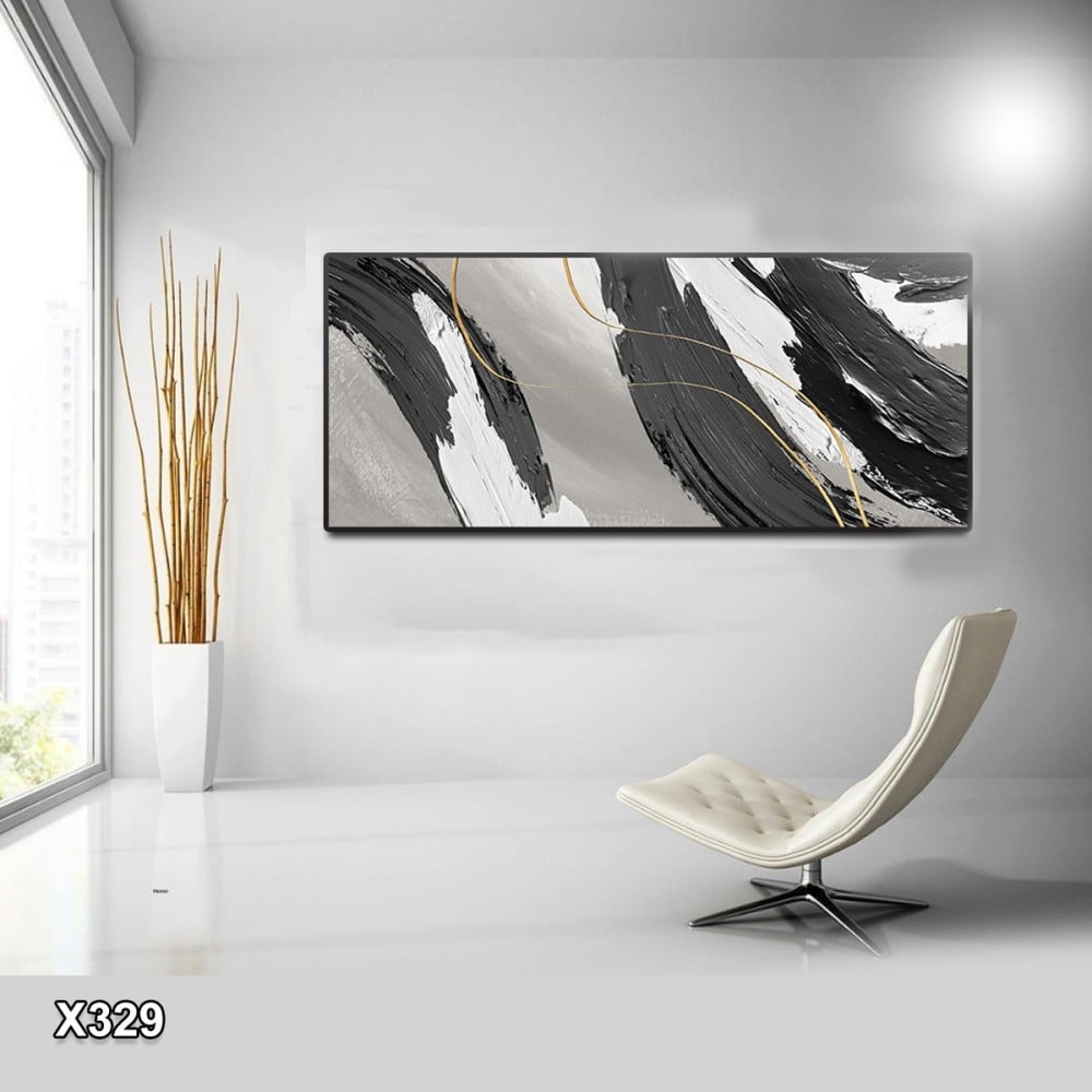 لوحة كانفاس رسم تجريدي