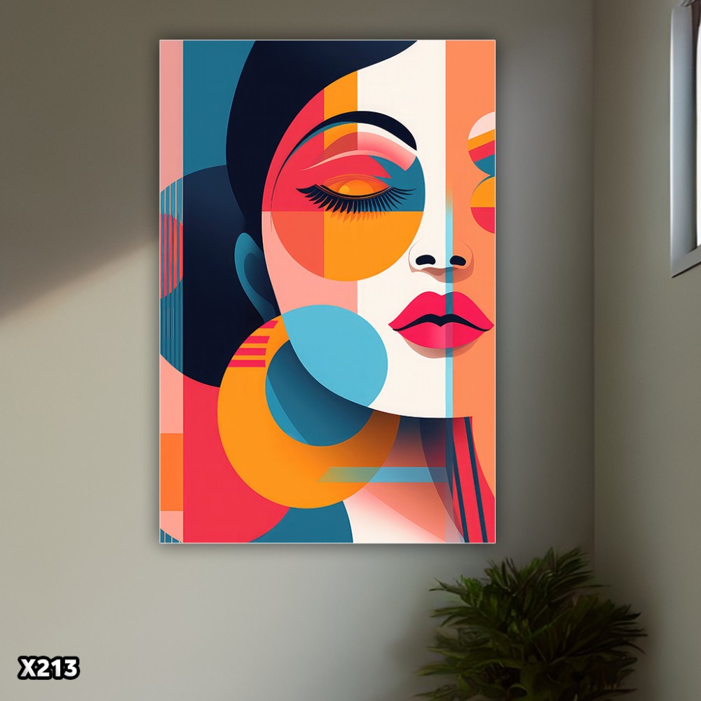 لوحة كانفس امرآة