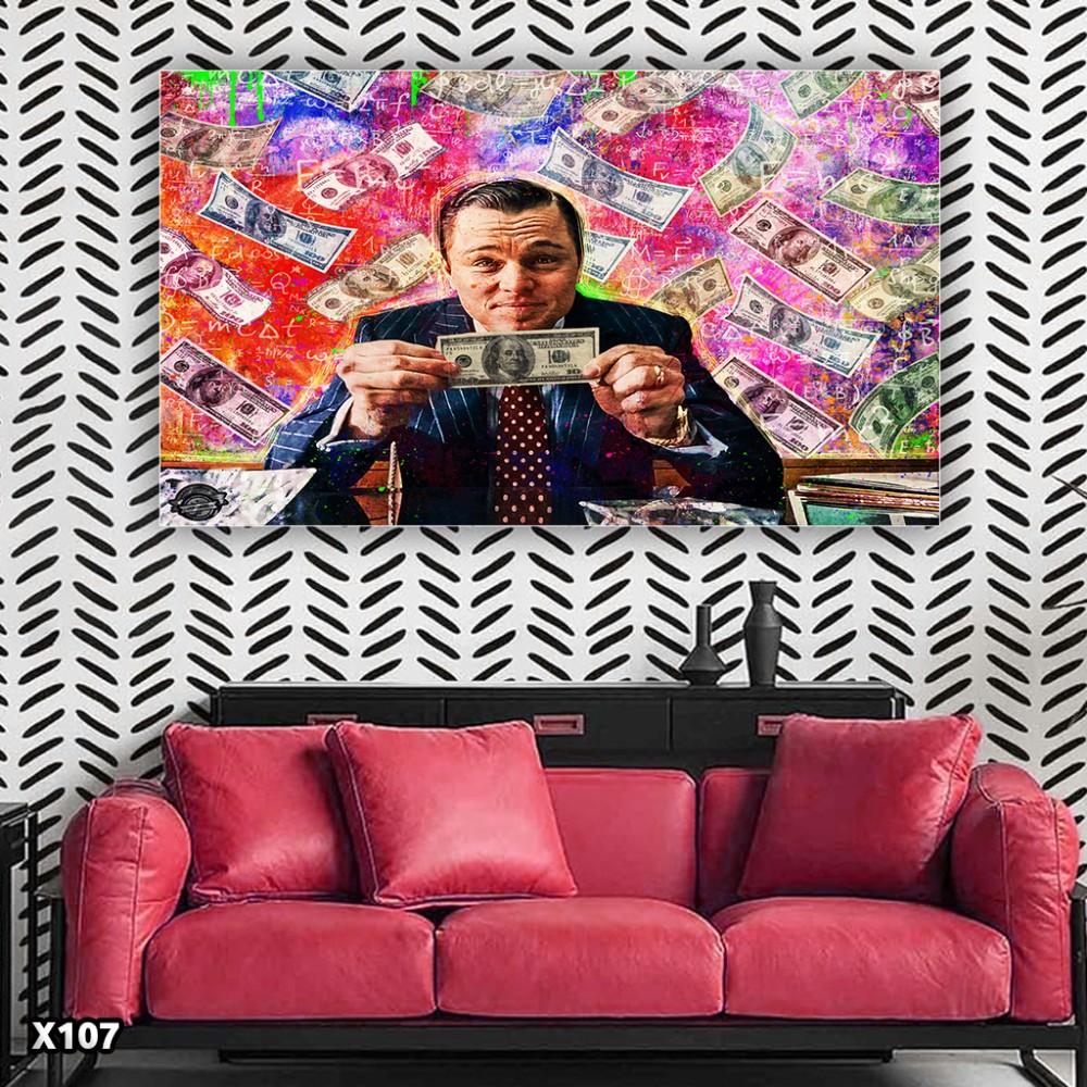 لوحة كانفاس Wolf of wall street