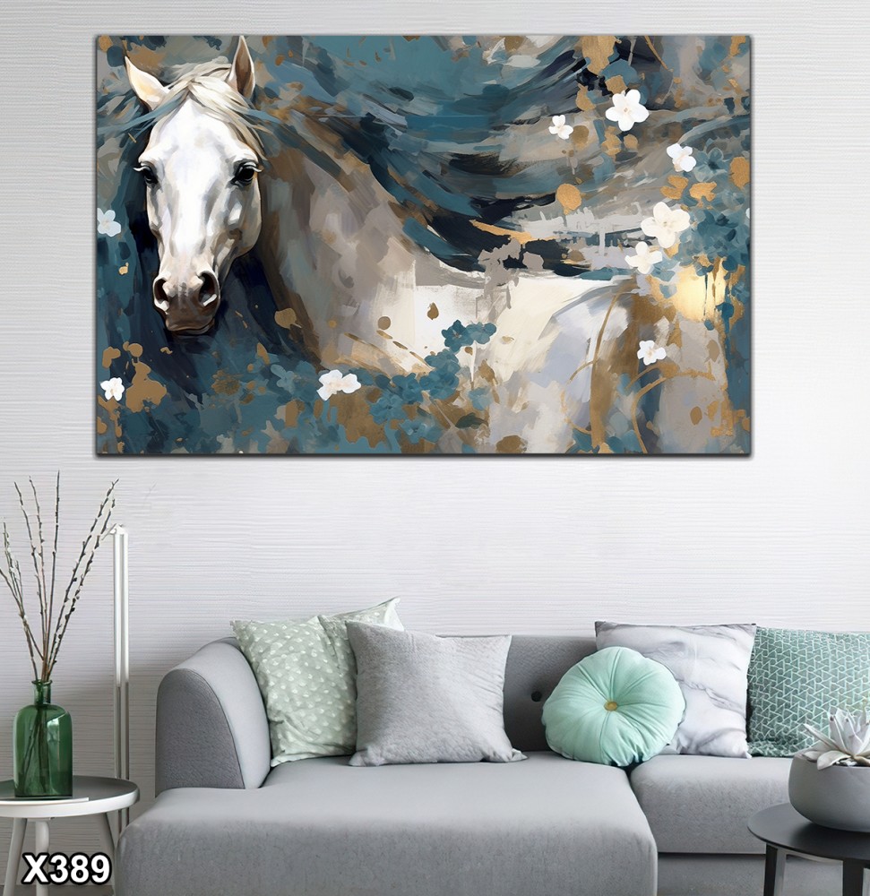 لوحة كانفاس خيل