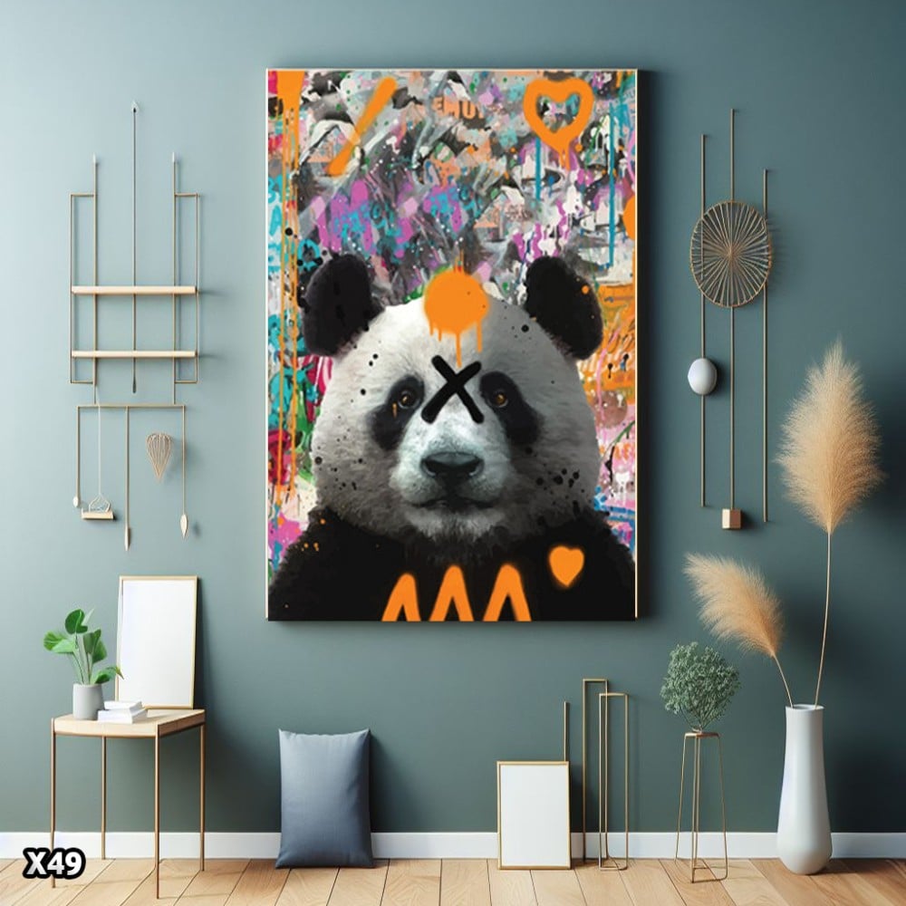 لوحة كانفاس باندا