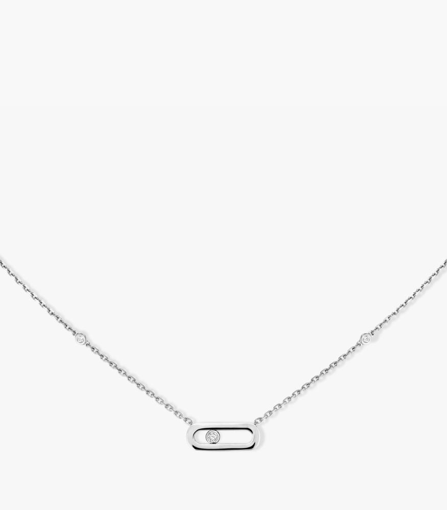 ميسيكا | YELLOW GOLD DIAMOND NECKLACE GOLD MOVE UNO