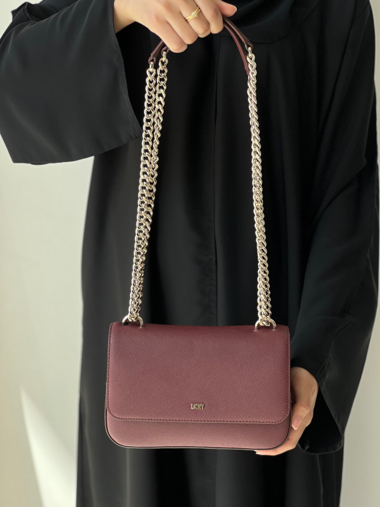 dkny gramercy sina shoulder flap