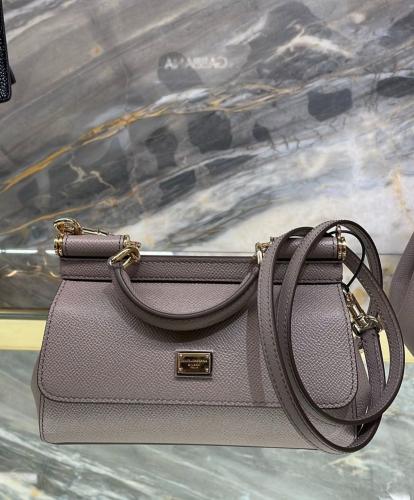 Mini Sicily bag in Dauphine calfskin