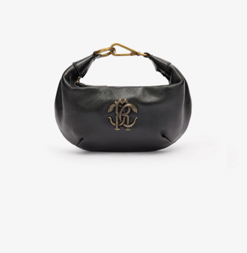 Hobo Bag with Mirror Snake Monogram