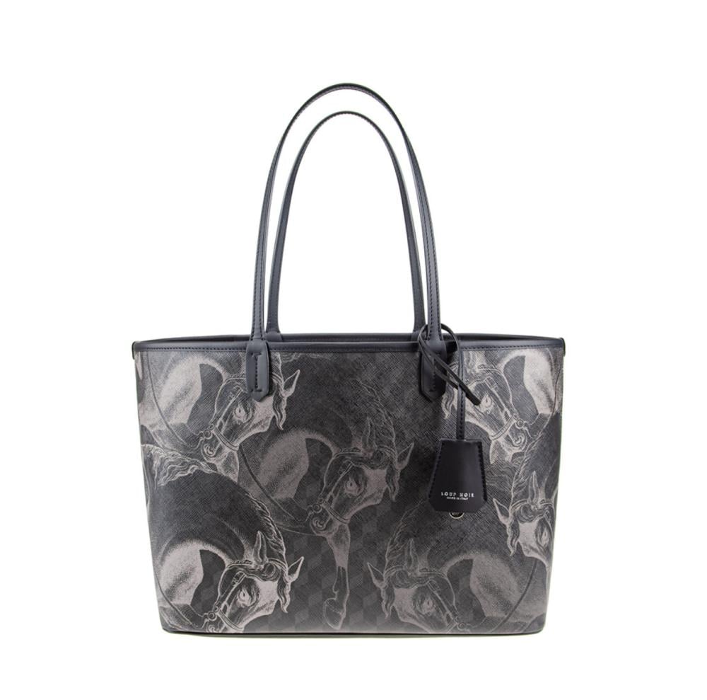 SHOPPER SMALL Édition Chevaux Black