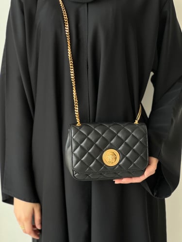 فيرزاتشي | Small Black Leather bag