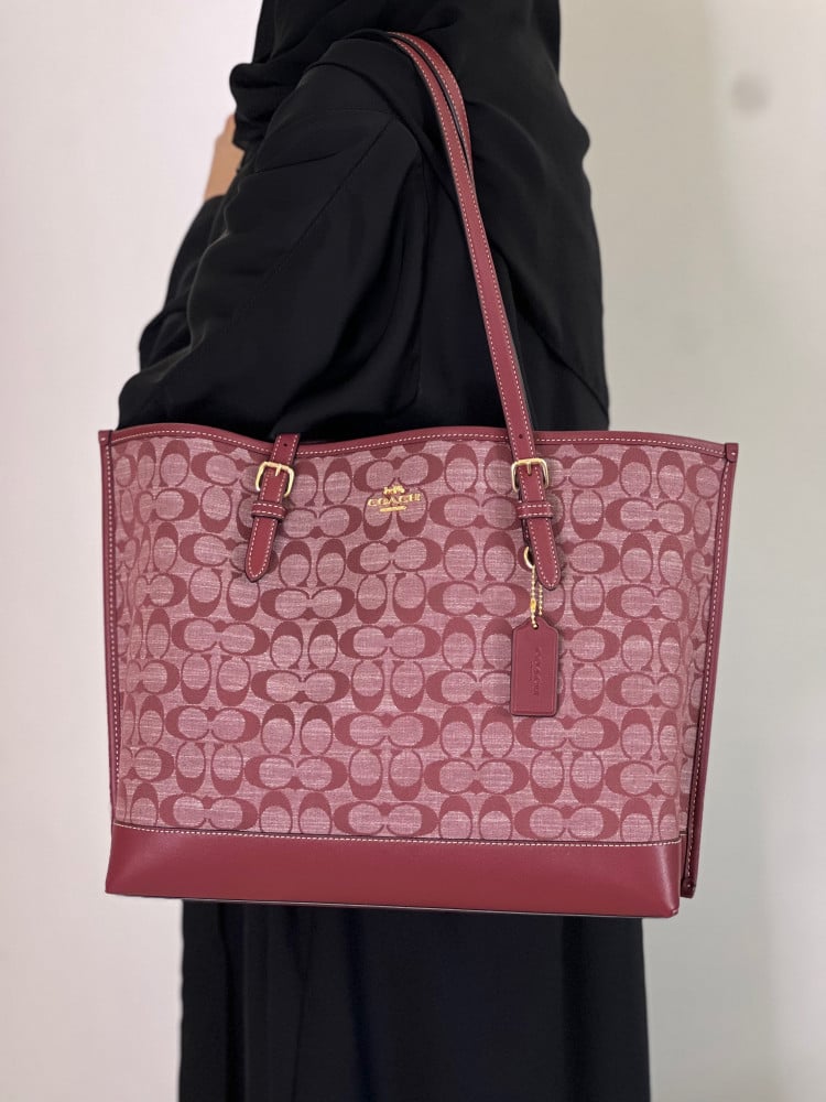 كوتش | Mollie Tote In Signature Chambray