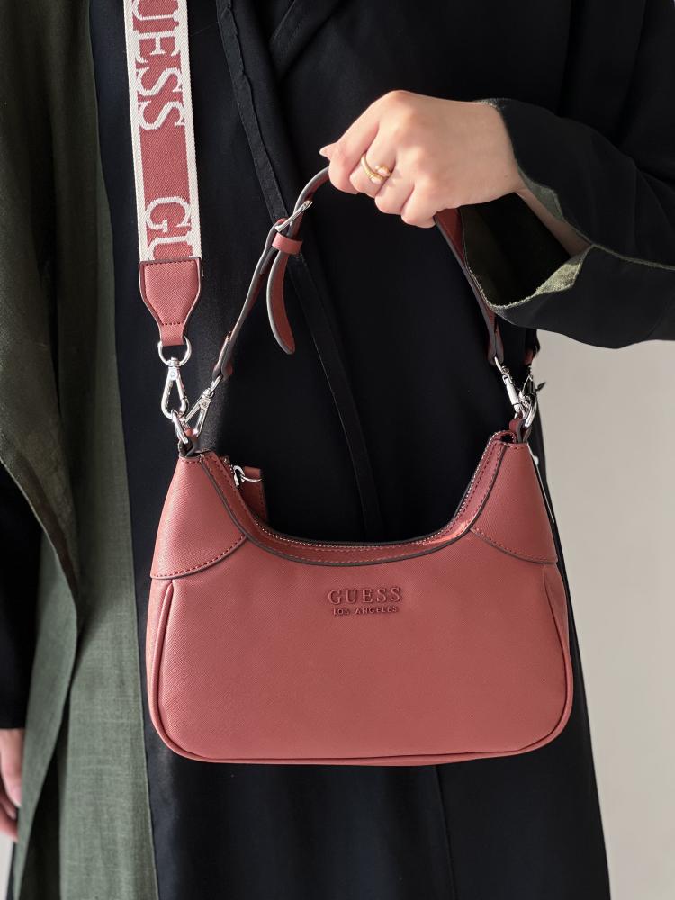 قيس | Berkton Logo Shoulder Crossbody GUESS Bag
