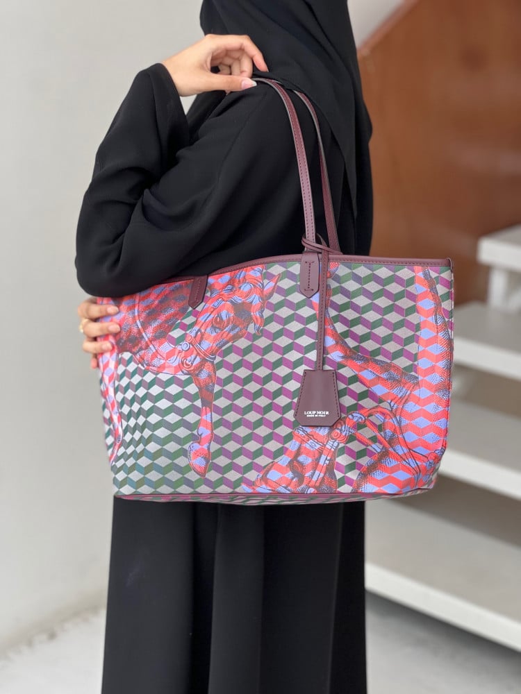 لوب نوير | SHOPPER SMALL Cheval Bordeaux