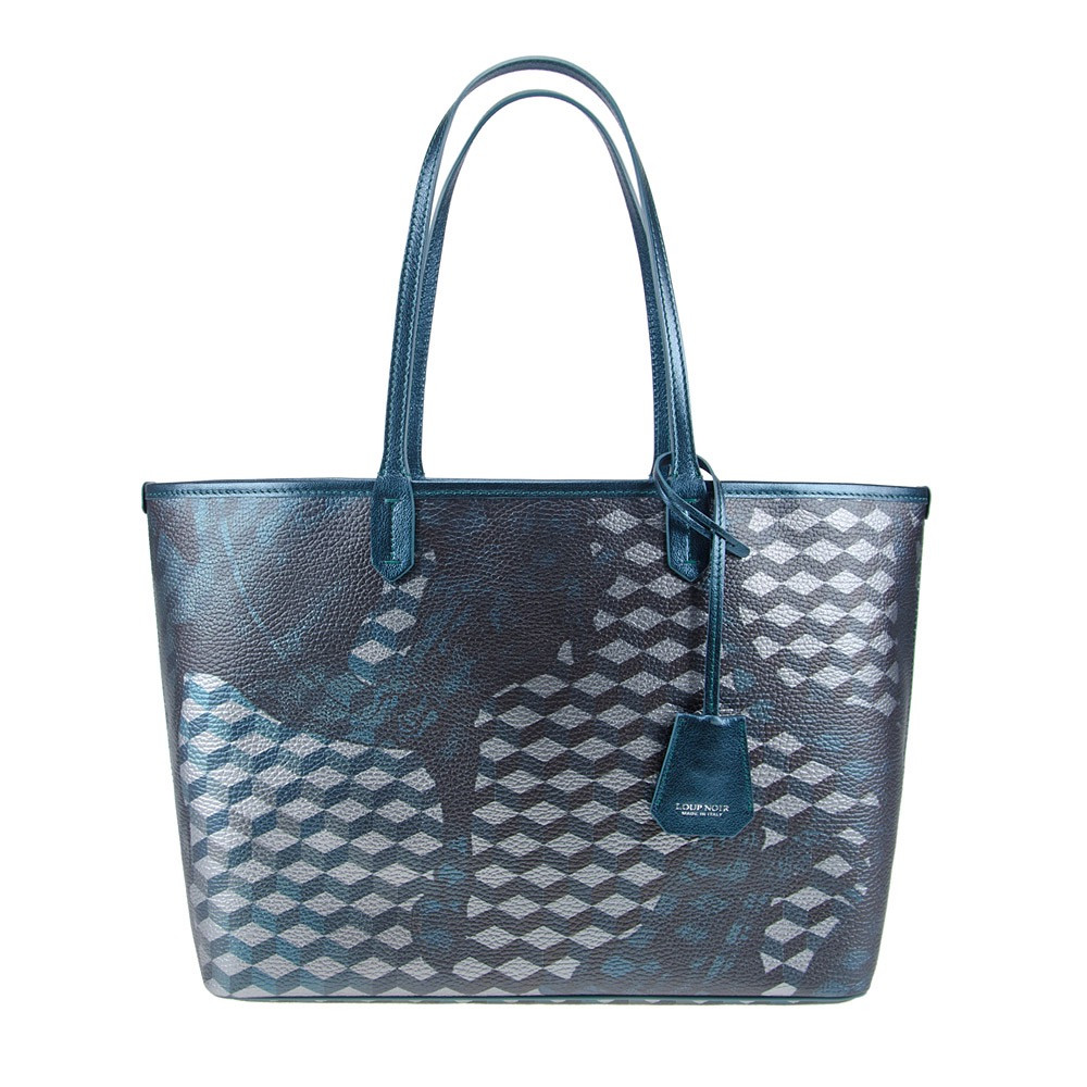 لوب نوير | SHOPPER SMALL Cheval Petrol Metallic