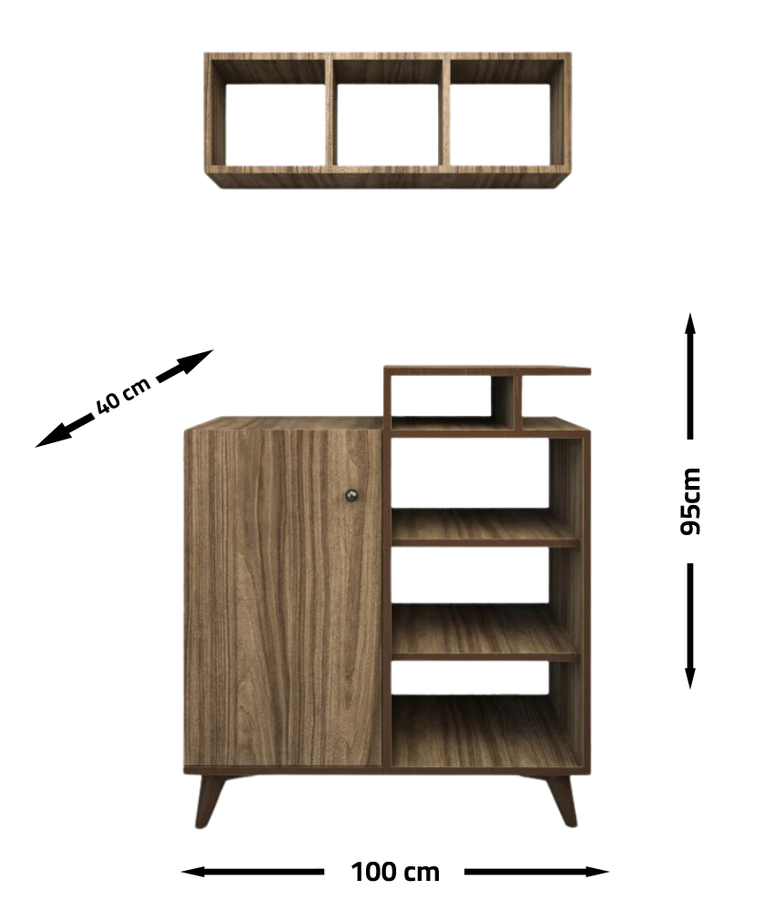 ركن قهوة | لون خشبي مميز