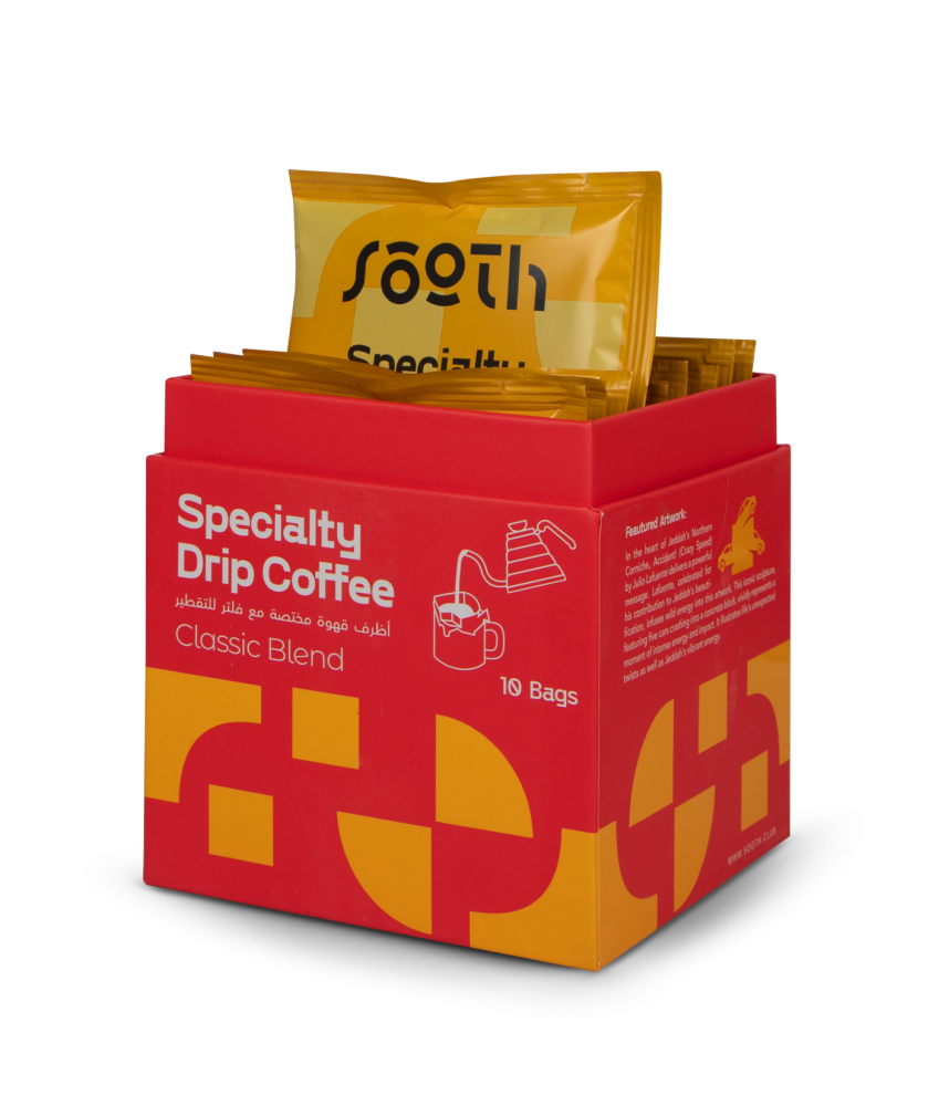 Sooth | Specialty Coffee Sachets | Classic Blend | 10 Sachets | 12 GM