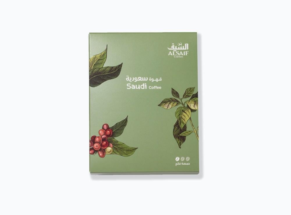 بن السيف | قهوة سعودية بدون بهار | فاتح | 200 جرام