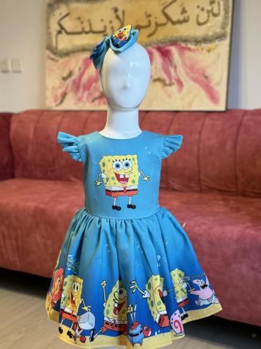 فستان سبونج بوب sponge pop dress