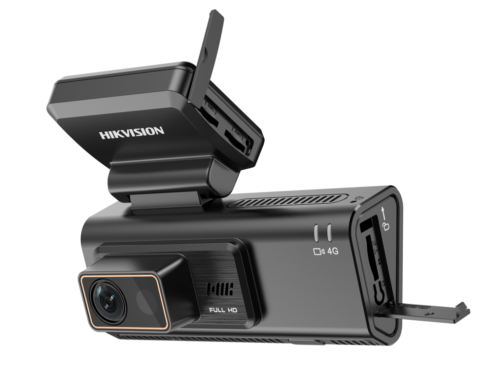 داش كام V300 من Hikvision للسيارات | 3 كاميرات أمامية و خلفية وداخلية