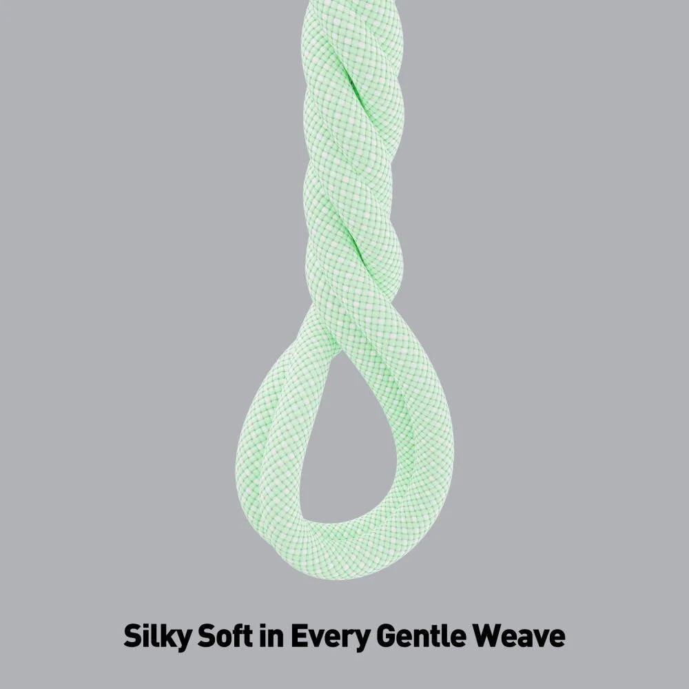 جودا - كيبل شحن نايلون بقوة 60 واط تايب سي الى تايب سي 1 متر - اخضر