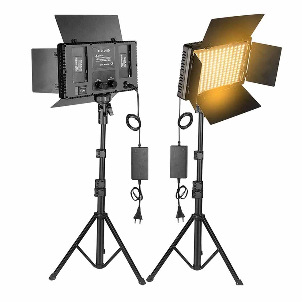 مصباح إضاءة التصوير الاحترافي LED LIGHT PRO 600