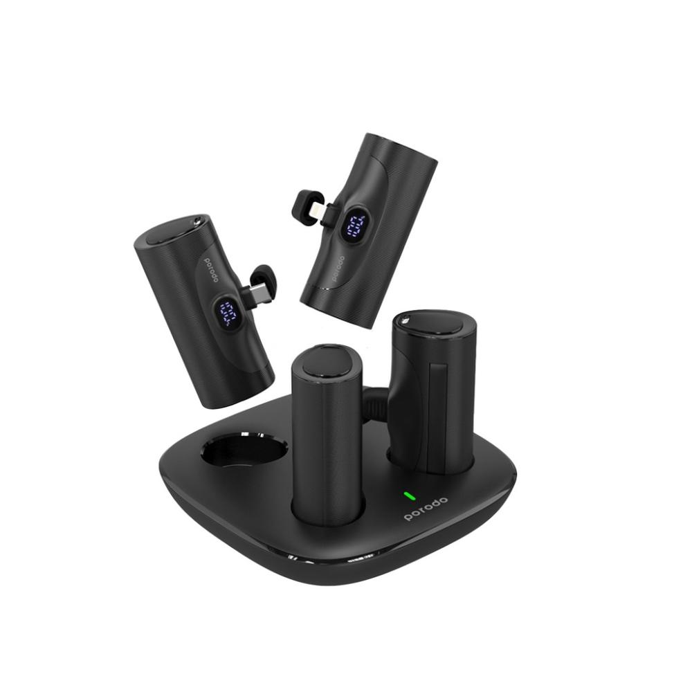 بورودو 5000 مللي أمبير | 4 محطات طاقة مع Lightning | موصل مدمج من النوع C