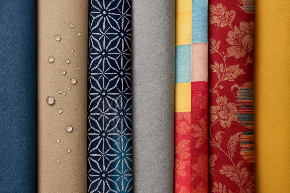 أفضل أنواع الأقمشة : دليل ملخص لعالم الاقمشة