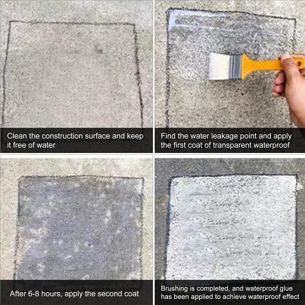 طريقة استخدام لاصق عازل للماء الشفاف خطوات تطبيق سهلة