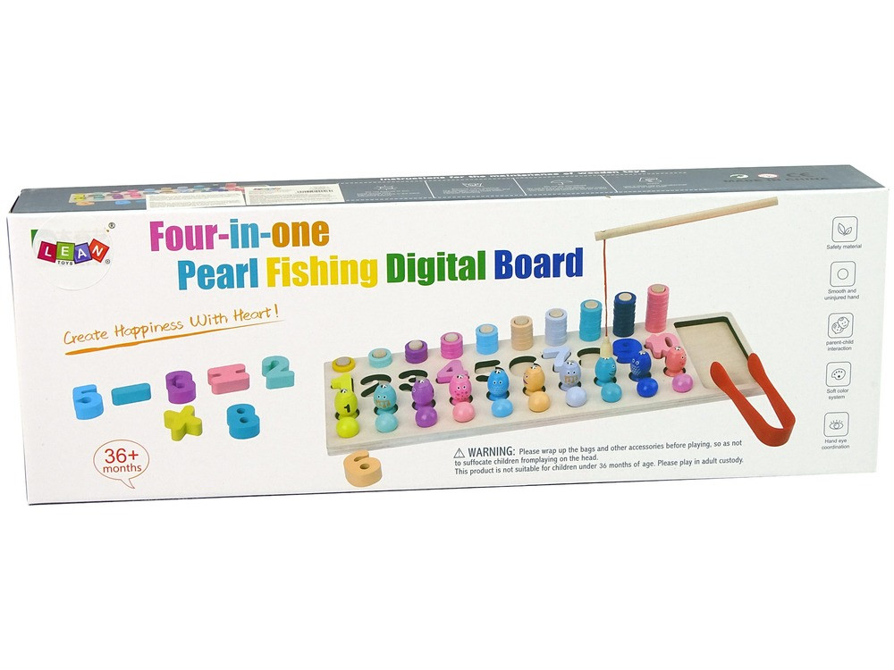 لعبة الارقام الخشبية وصيد الاسماك