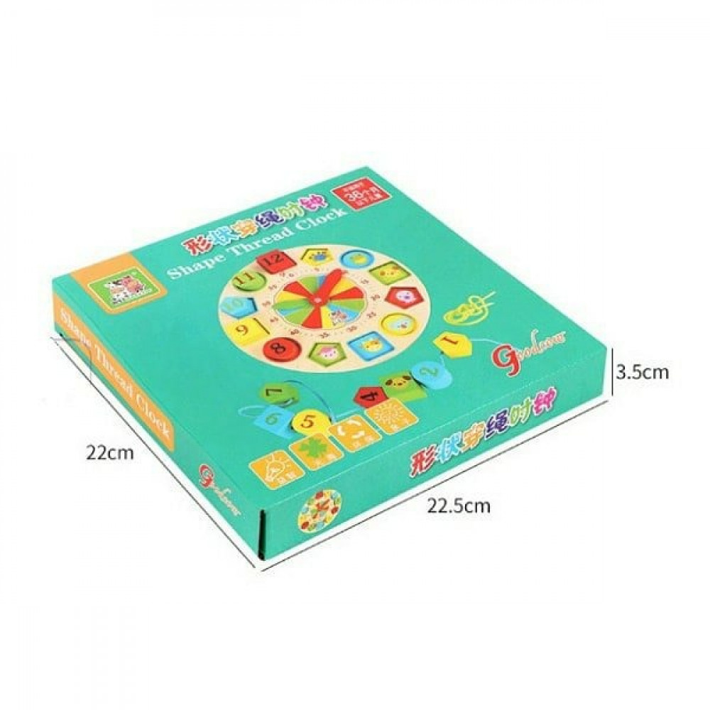 لعبة-خشبية-العاب-تعليمية-لعبة-الساعة-الخشبية