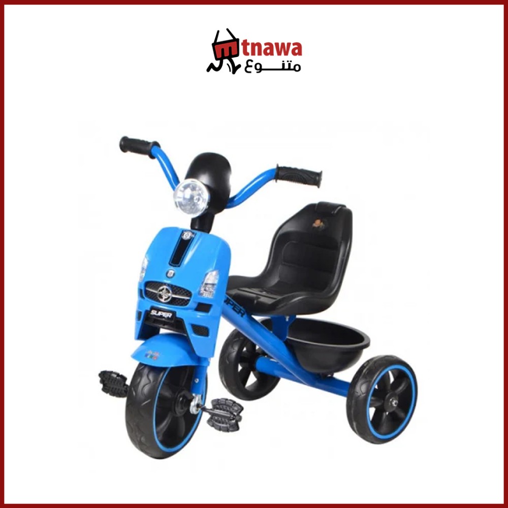 دراجة ثلاثية العجلات للاطفال مع اضواء وموسيقى
