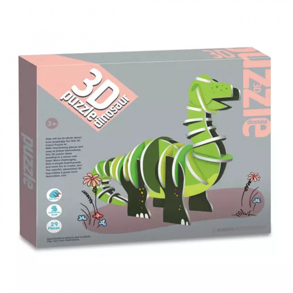 احدث لعبة بازل ثلاثية الابعاد شكل ديناصور-لعبة بازل تركيب -متنوع