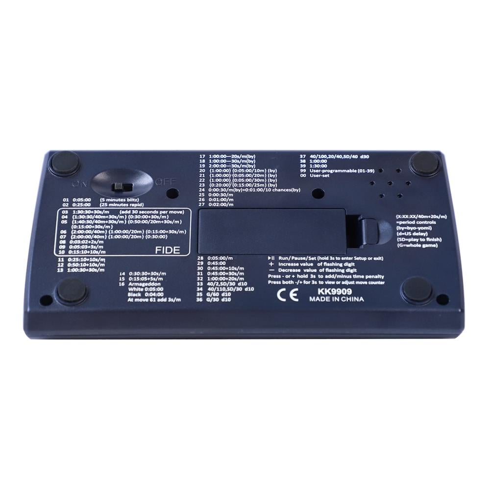 ساعة شطرنج إحترافية Leap - k9909 معتمدة Fide