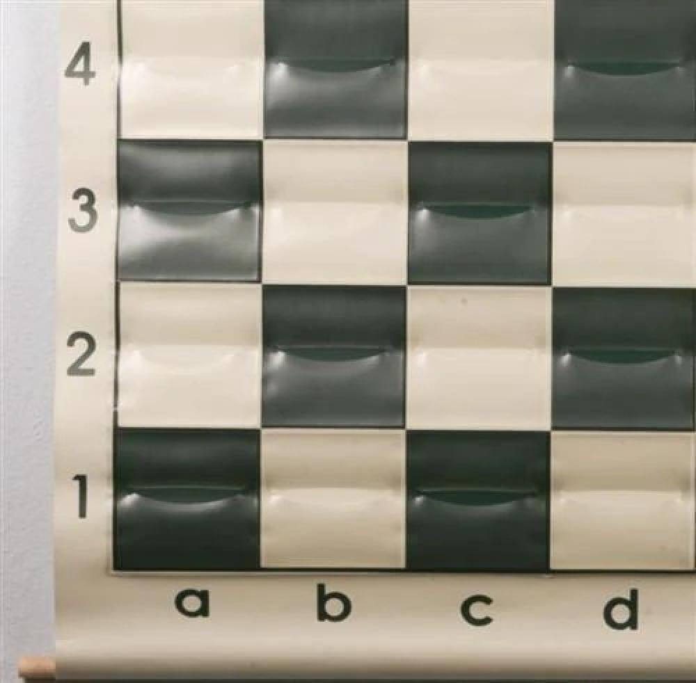 36" Educational Folding Vinyl Chess Display Board with Pieces