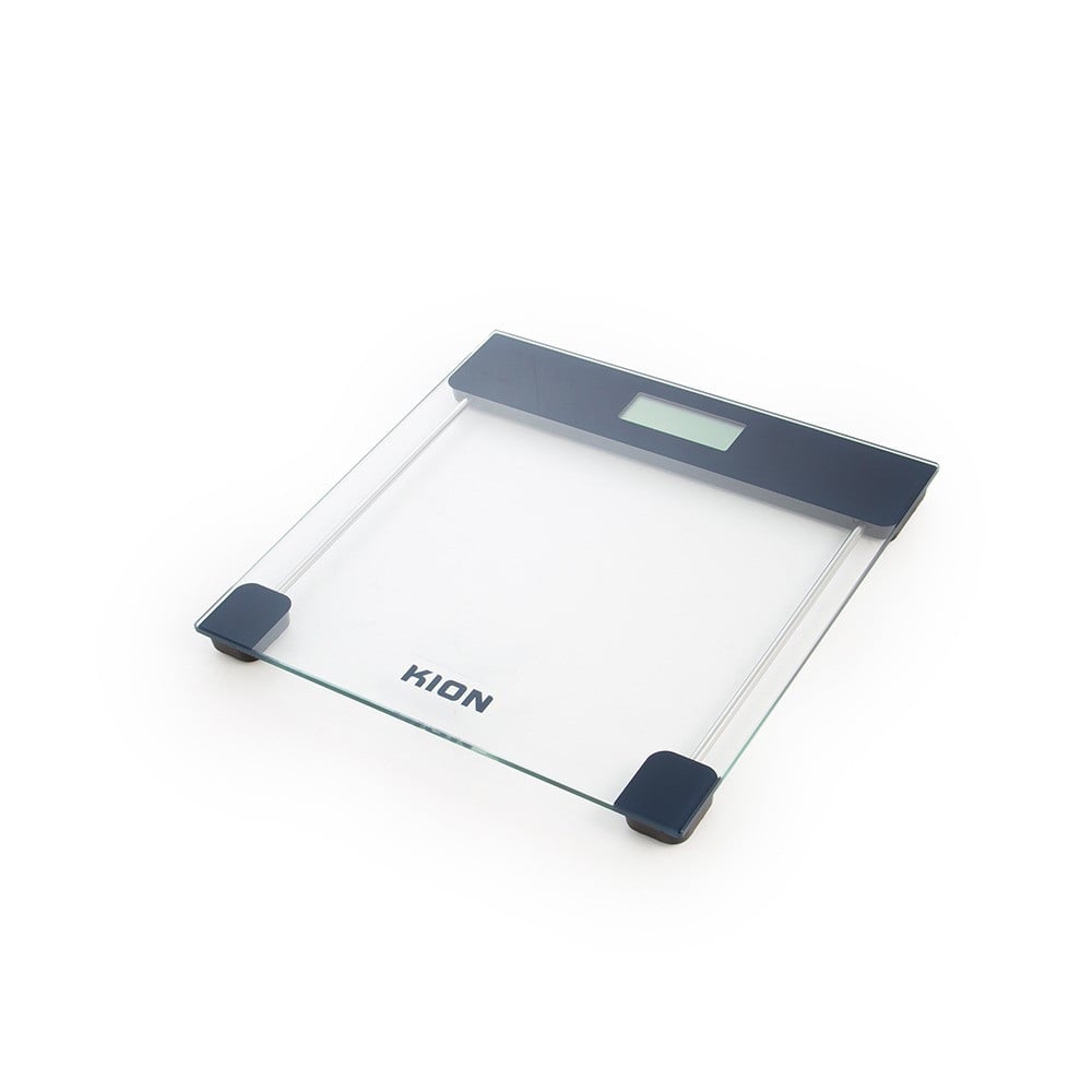 ميزان رقمي 150 كيلو  زجاجي ازرق