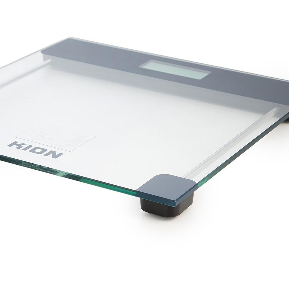 ميزان رقمي 150 كيلو  زجاجي ازرق