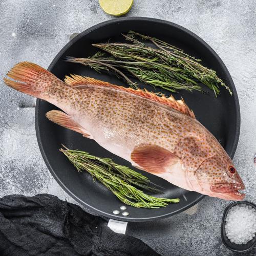 1 كيلو سمك هامور وسط