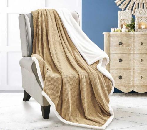بطانية ليندا فرو مخمل نفرين 200*230 سم 04