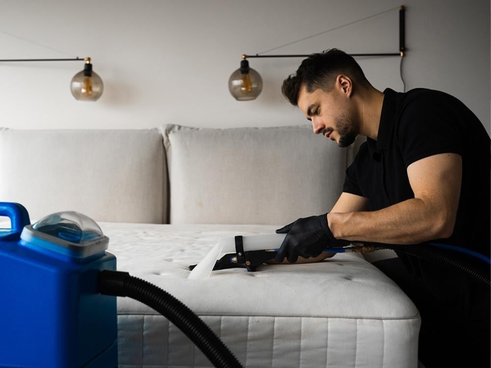 طريقة غسل مفارش السرير في البيت